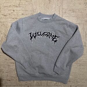 Gray Crewneck Men's Sweater